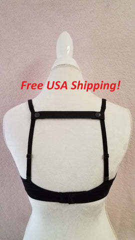 The Most Comfortable Bra Strap Holder (Black)