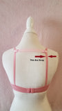 The Most Comfortable "Bra Strap Holder" You'll Ever Have. (Pink, You Get 3-Pack), Free USA shipping