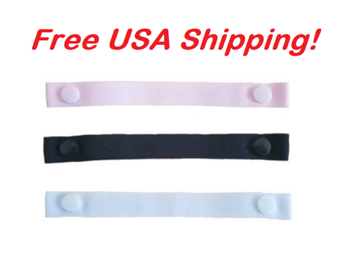 Copy of The Most Comfortable "Bra Strap Holder" You'll Ever Have. (3-Pack: Pink, Black, White), Free USA shipping