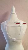 The Most Comfortable "Bra Strap Holder" You'll Ever Have. (White, You Get 3-Pack), Free USA shipping